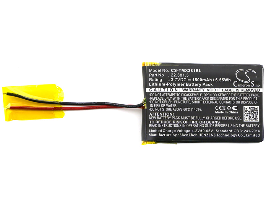 Teleradio TG-TX-MNL Remote Control Replacement Battery-3