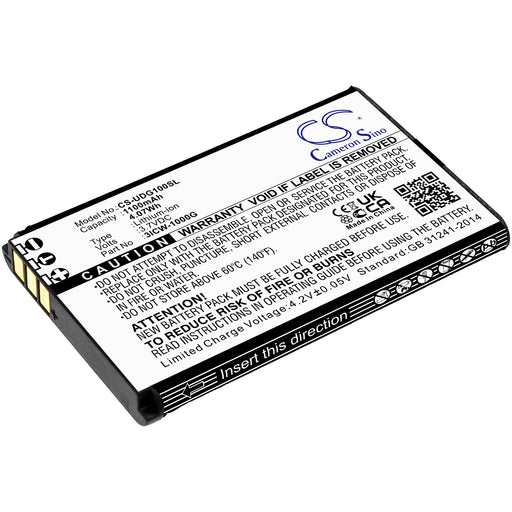 UniData ICW-1000G Replacement Battery-main