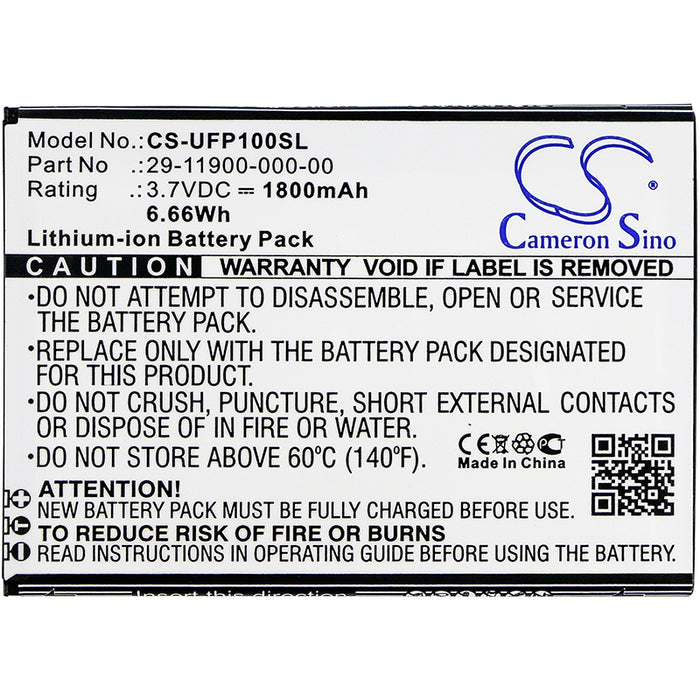 Ulefone Paris U007 Mobile Phone Replacement Battery-3