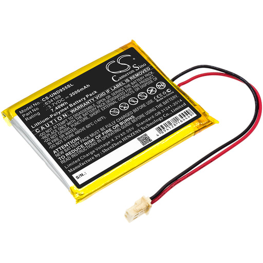 Uniden Guardian G955 Guardian UDR UDR744 UDR744HD  Replacement Battery-main