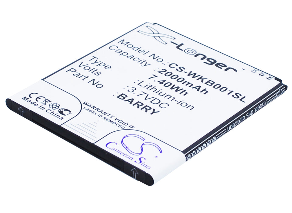 Wiko Barry Barry Dual SIM Mobile Phone Replacement Battery-3
