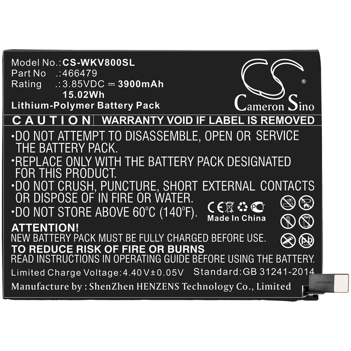 Wiko View 3 Lite W-V800 Mobile Phone Replacement Battery-3