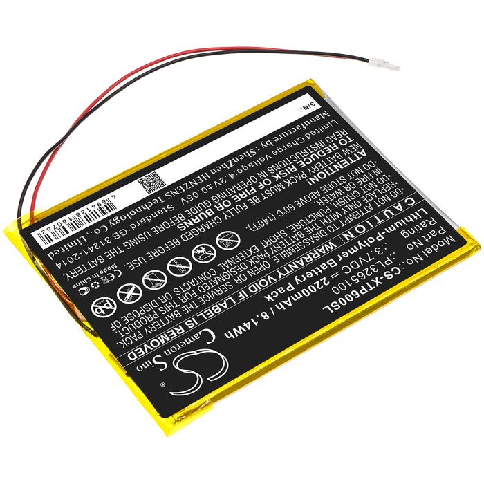 Xtool EZ300 EZ400 PS60 PS65 PS70 X500 Diagnostic Scanner Replacement Battery-2
