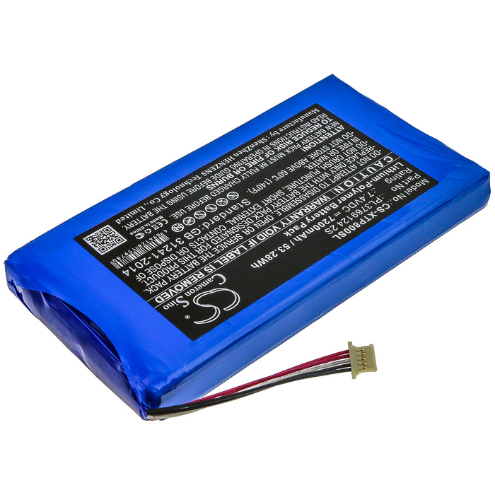 Xtool EZ500 i80 Pad PS80 PS80E X100 Pad 2 X100 Pad 2 Pro X7 Diagnostic Scanner Replacement Battery-2