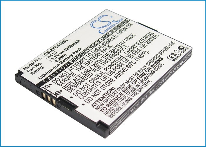 Telstra A410 Calcomp A410 Cricket A410 Cricket PCD Calcomp PCD Calcomp A410 TXTM8 3G TXTM8T Mobile Phone Replacement Battery-4
