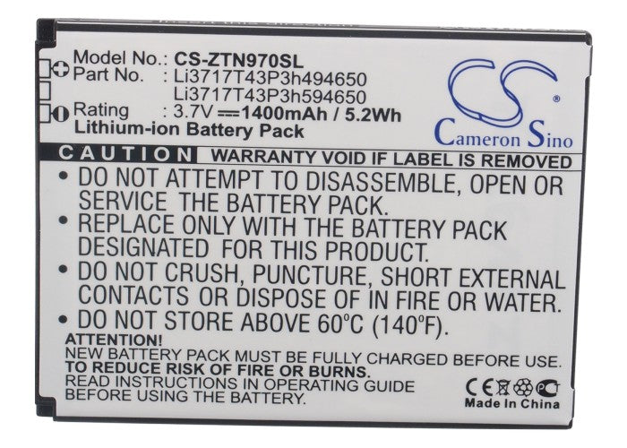 Amazing A2 1400mAh Mobile Phone Replacement Battery-5