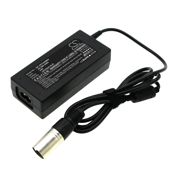 Mongoose COSMIC FUSION HORNET FS IMPACT M150 M200 M200 2005 & Older M250 M300 M350 M500 M750 mini-e Replacement Mobility Scooter eBike Battery Charger