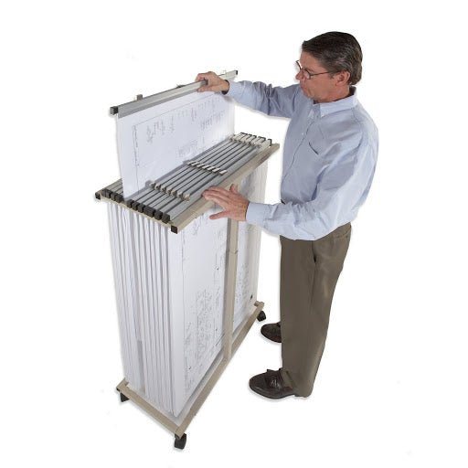Alvin BPR059-12 Mobile Rack for Blueprints