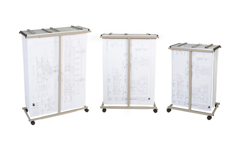 Mobile Vertical File for Blueprints